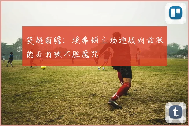 英超前瞻：埃弗顿主场迎战利兹联能否打破不胜魔咒